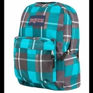 NWT Superbreak Blue & Grey Backpack
